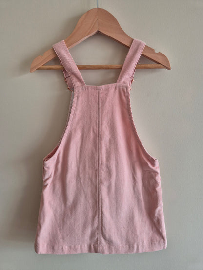 BNWT La Sienna Pinafore Dusty Pink Dress Size 2