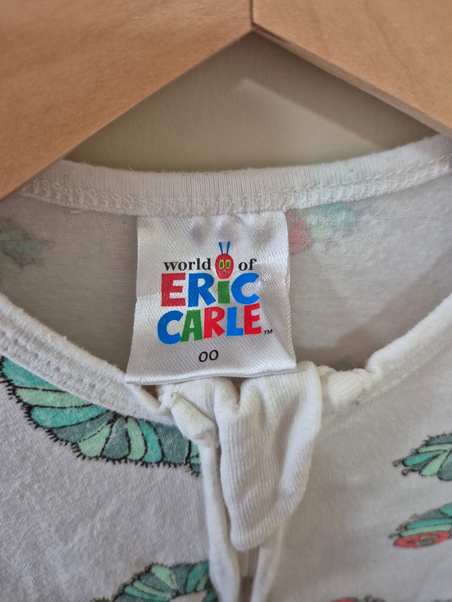 The Very Hungry Caterpillar Onesie Size 00