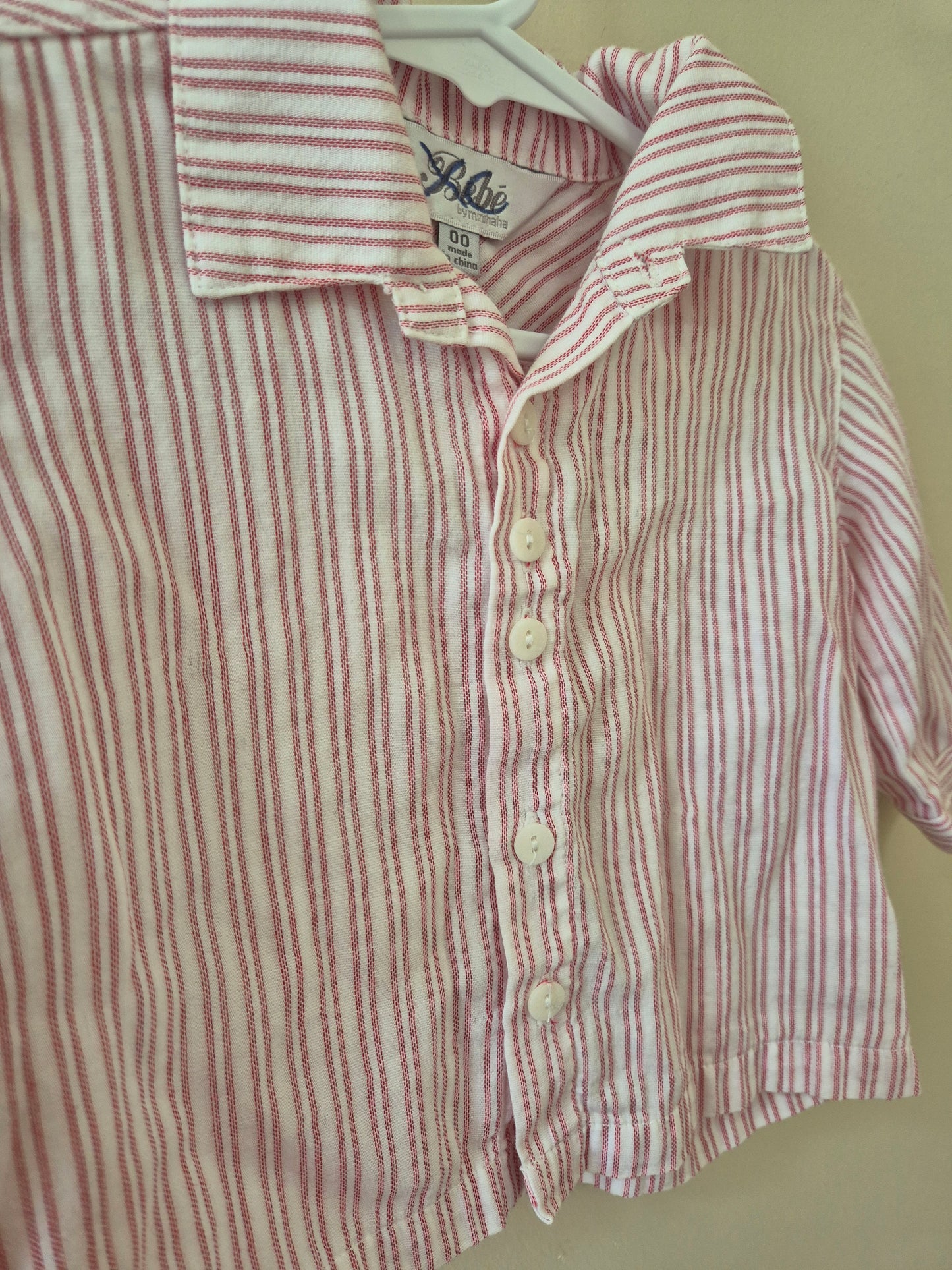 Bebè Striped Shirt Size 00