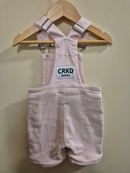 CRKD Soda Overalls Size 0