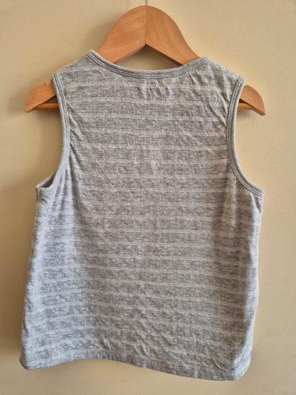 Country Road Glitter Striped Tank Top Size 4-5