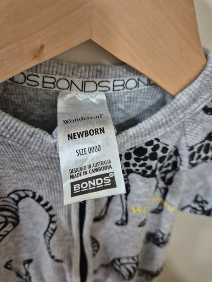 Newborn Safari Bonds Wondersuit 🦒