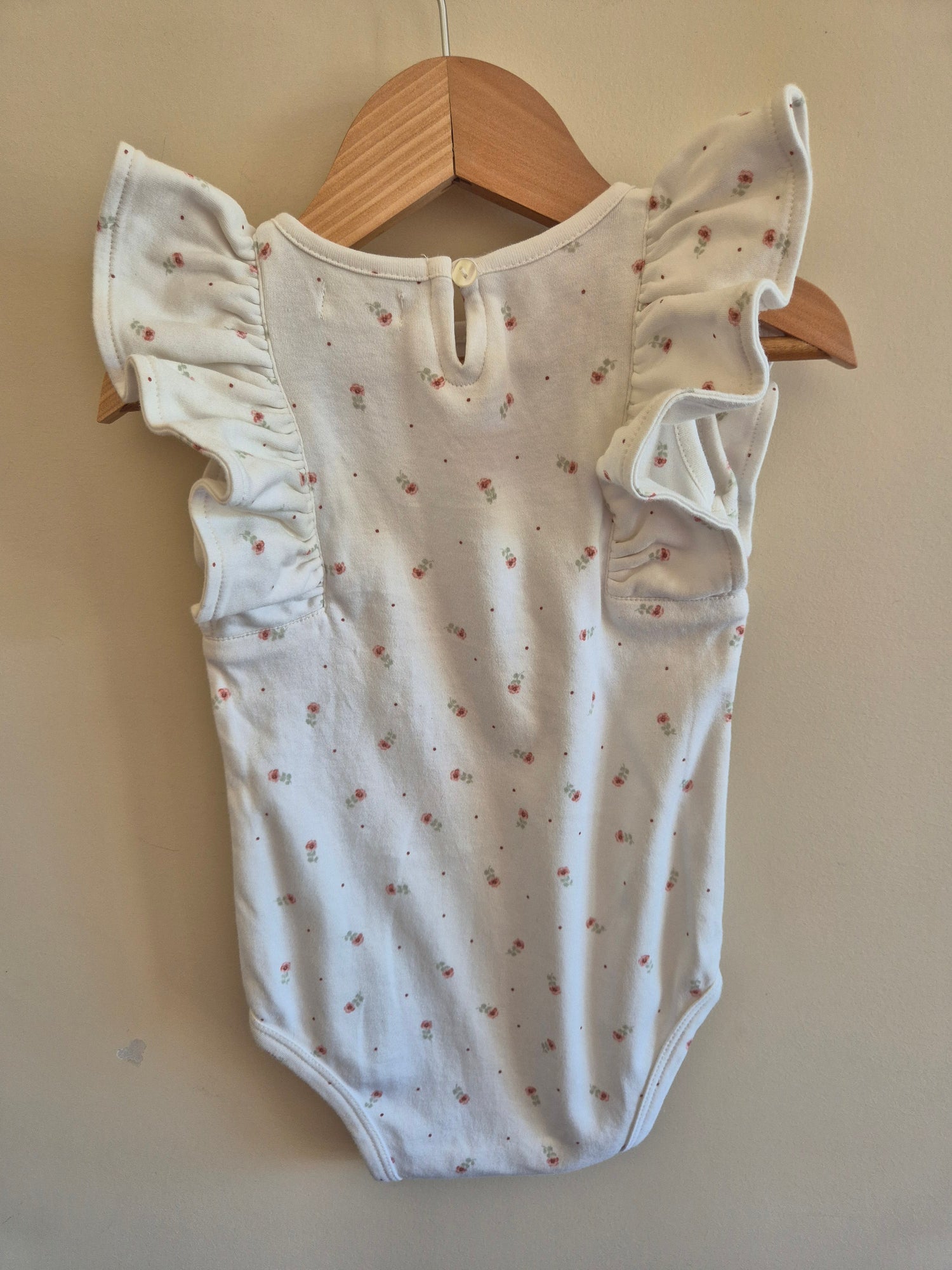 Jamie Kay Sleeveless Frill Bodysuit Size 2