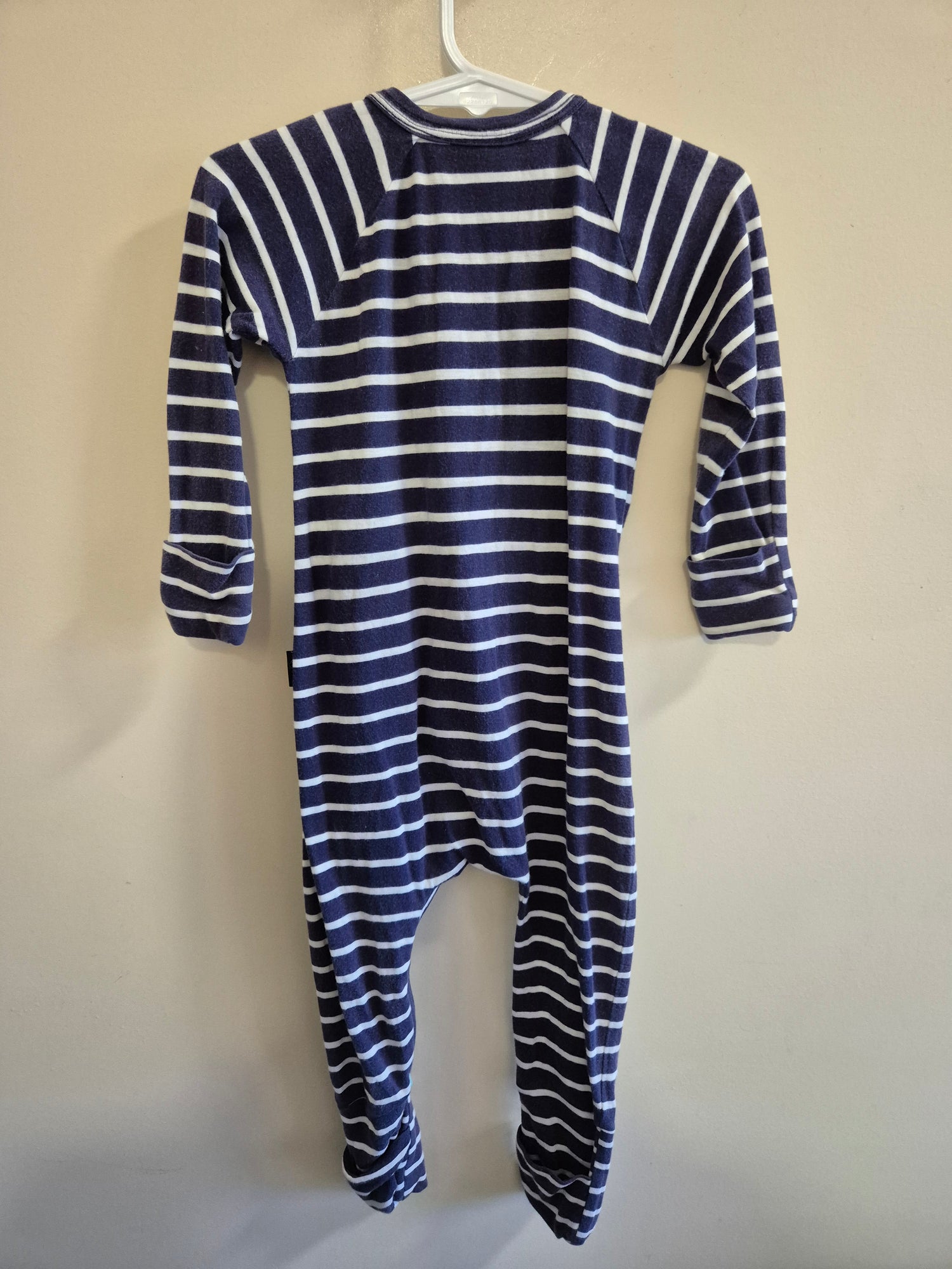 Bonds Navy Striped Wondersuit Size 0