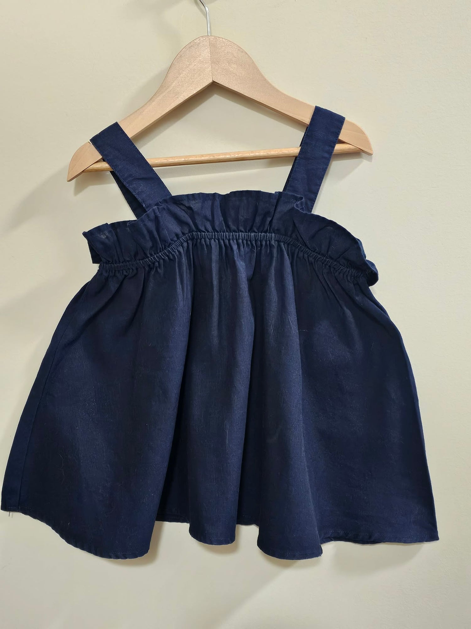 Seed Heritage Navy Flowy Shirt Size 7