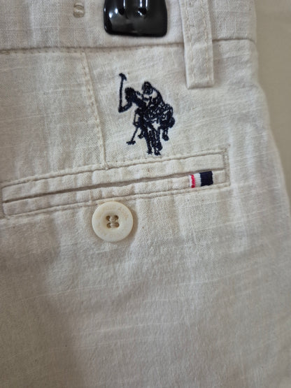 U.S. Polo Assn kids linen Shorts - Size 4