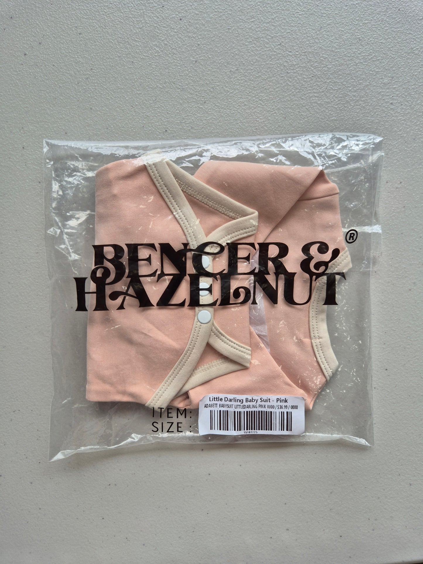 BNWT Ada Bett (Bencer + Hazelnut) Sleeve Body Suite Size 0000
