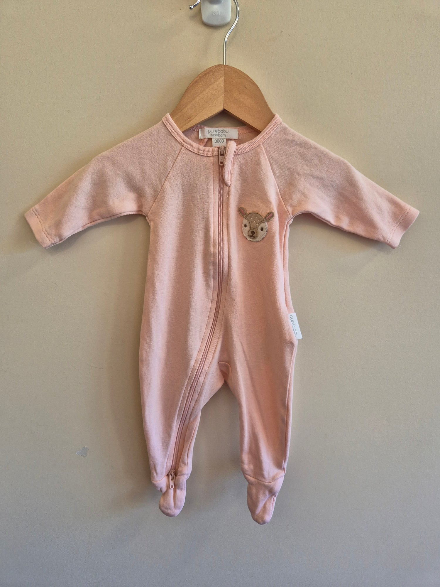 Purebaby Onesie Size 0000