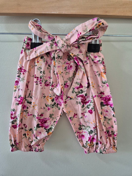 La Sienna Floral Newborn Pants 🌸