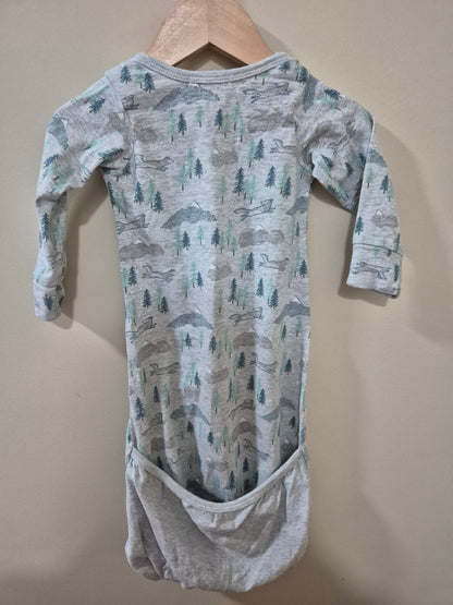 Purebaby Sleepsuit - Size 000