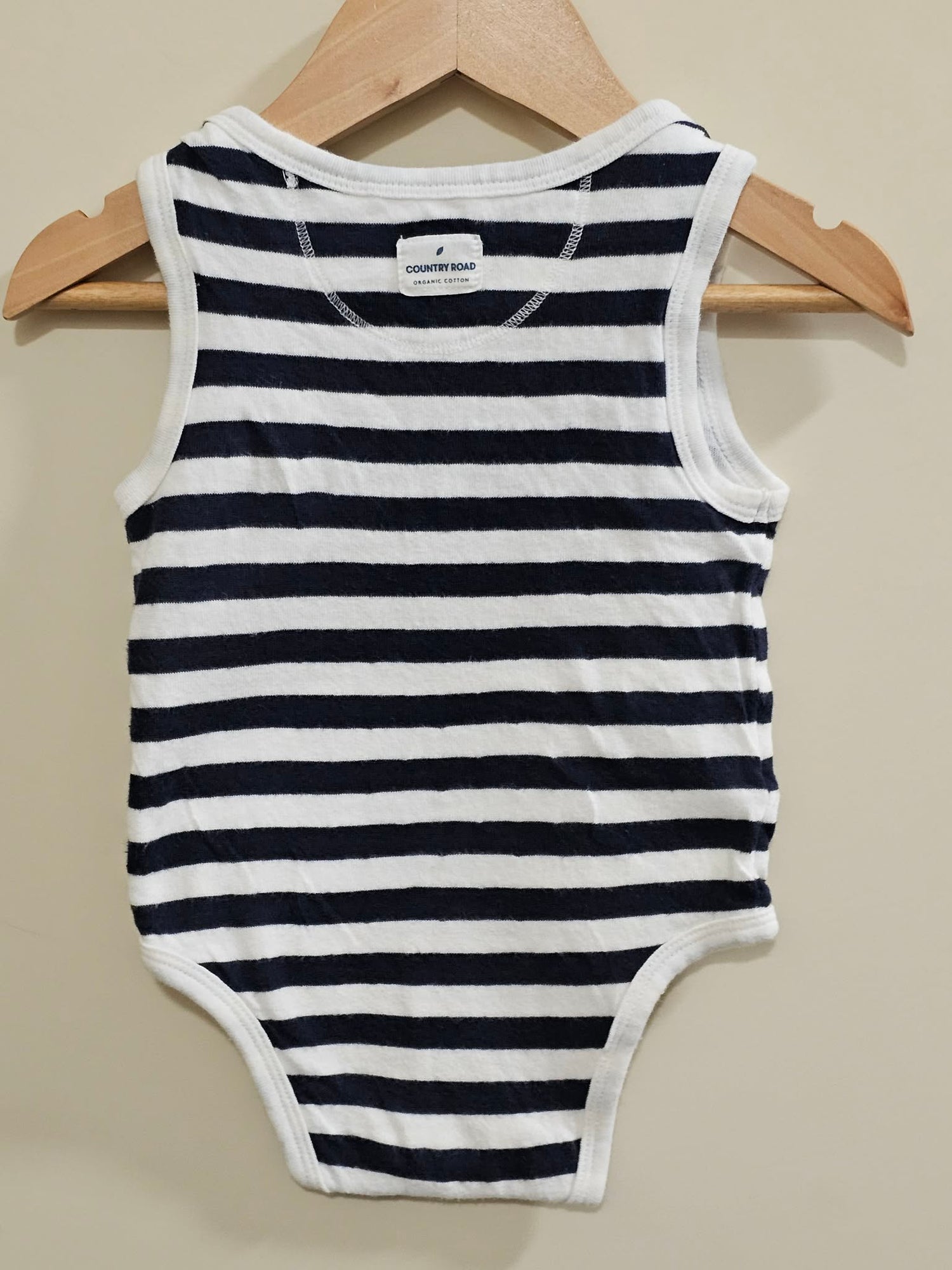 Country Road Striped Singlet Bodysuit Size 0
