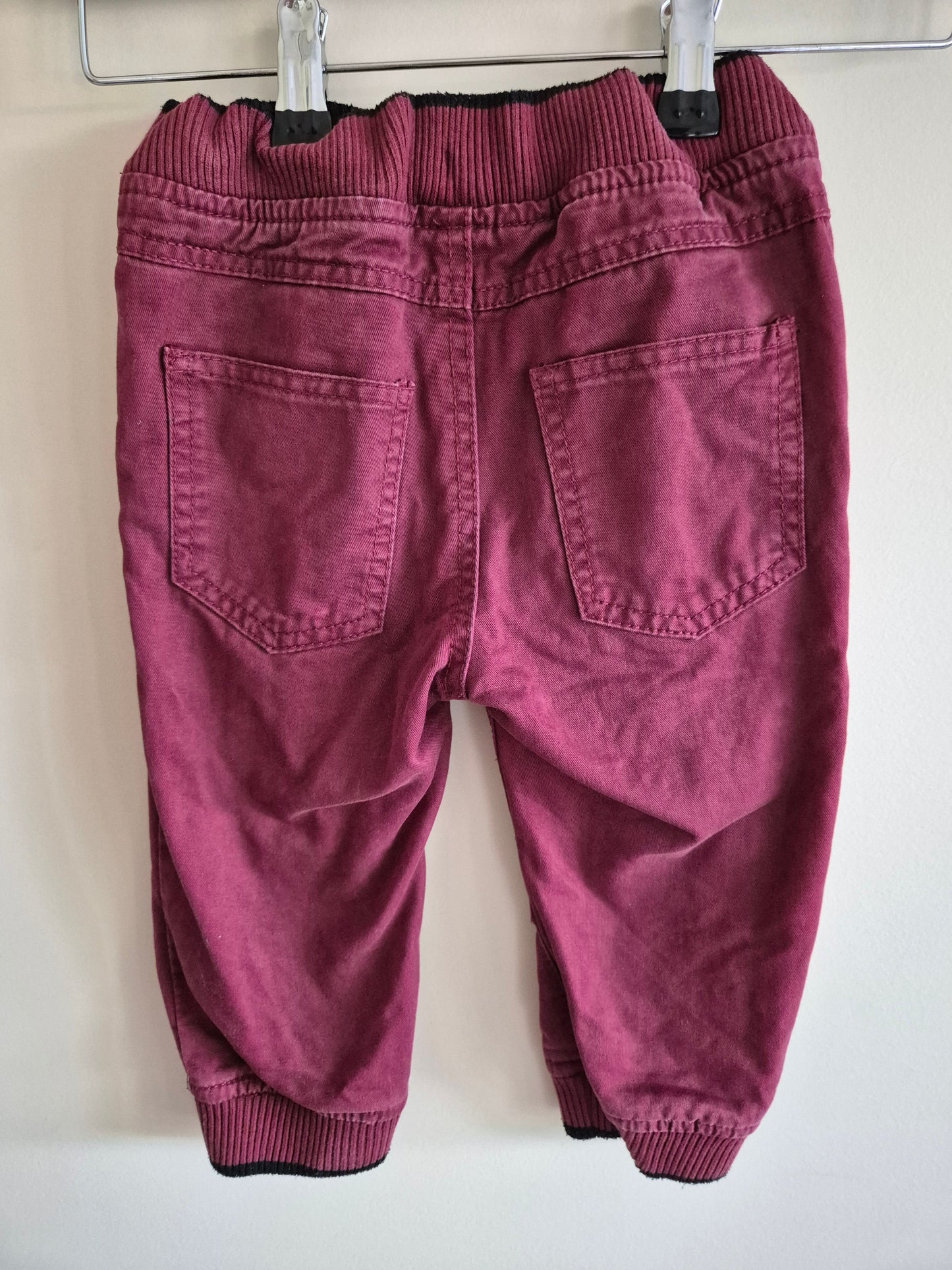 Pumpkin Patch Maroon Pants Size 1