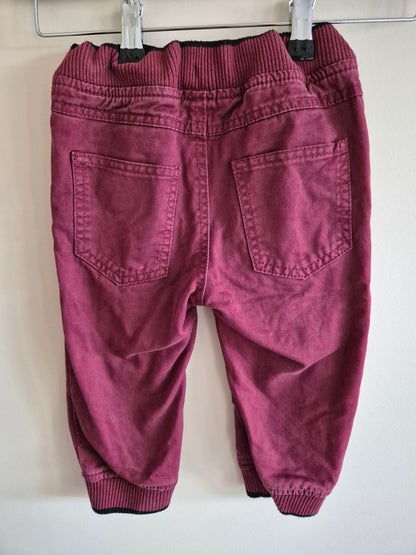 Pumpkin Patch Maroon Pants Size 1