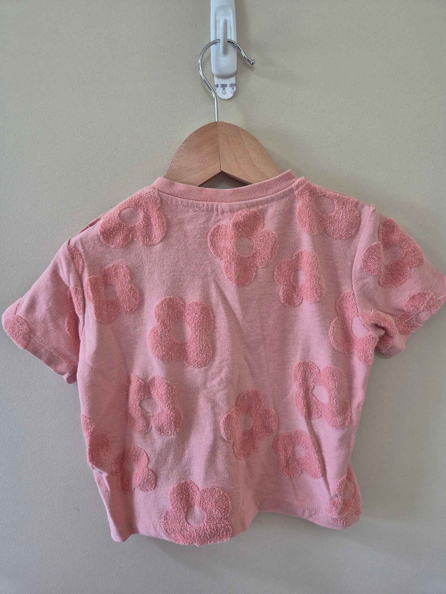 Baby Berry Pink Flower Shirt Size 0