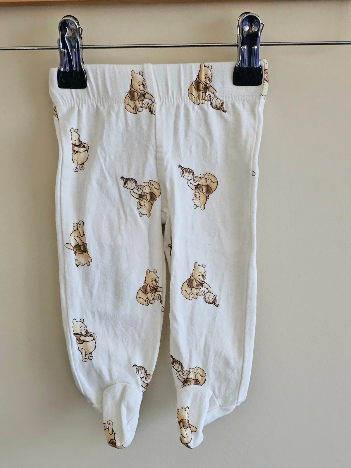 Winnie The Pooh Closed Footed Leggings Size 00000