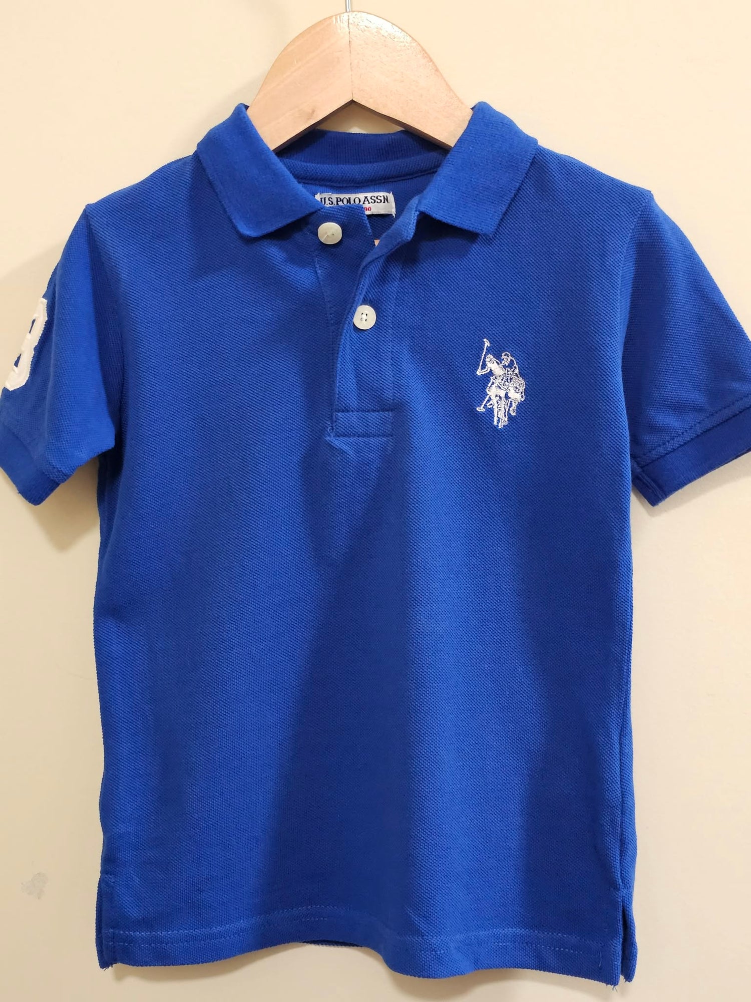 U.S. Polo Assn Blue Polo Shirt Size 2
