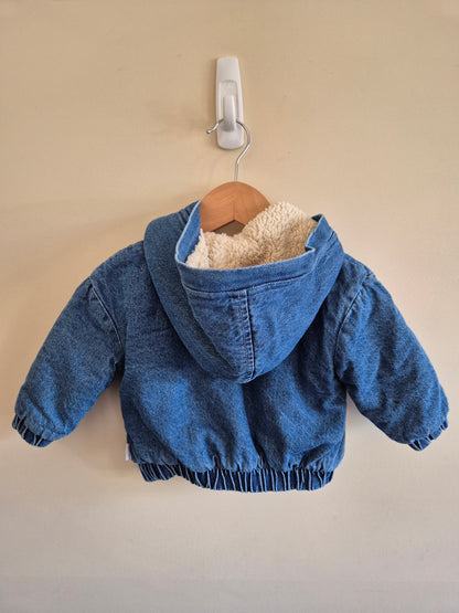 Jack & Milly Denim Fleeced Jumper Size 00