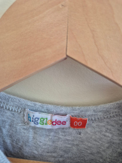 Higgledee Fox Shirt Size 00
