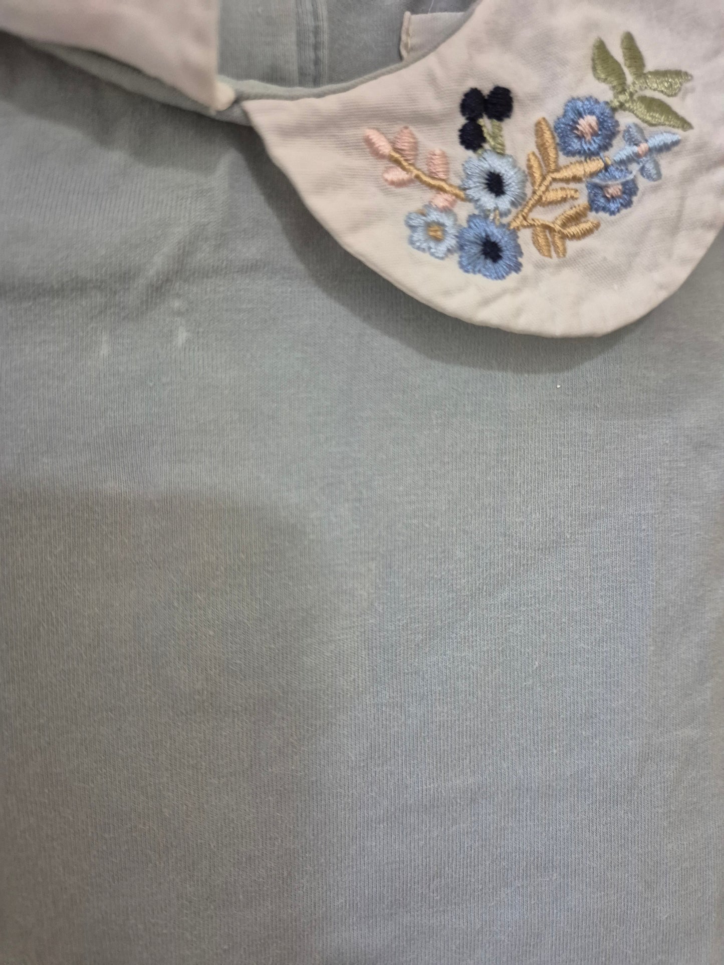 Lacey Lane embroidered collar bodysuit 🌸 Size 00