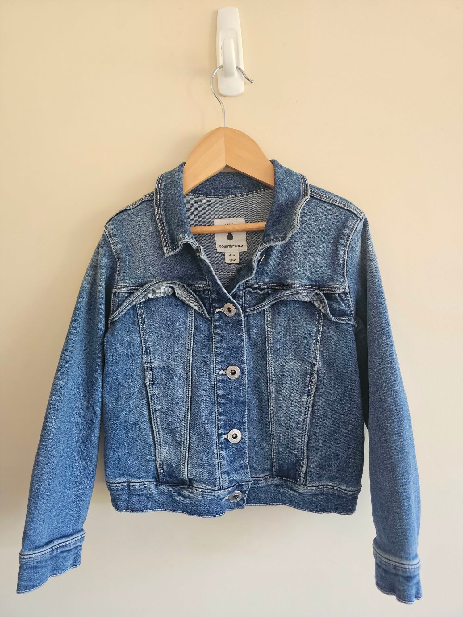 Country Road Denim Jacket Size 4-5