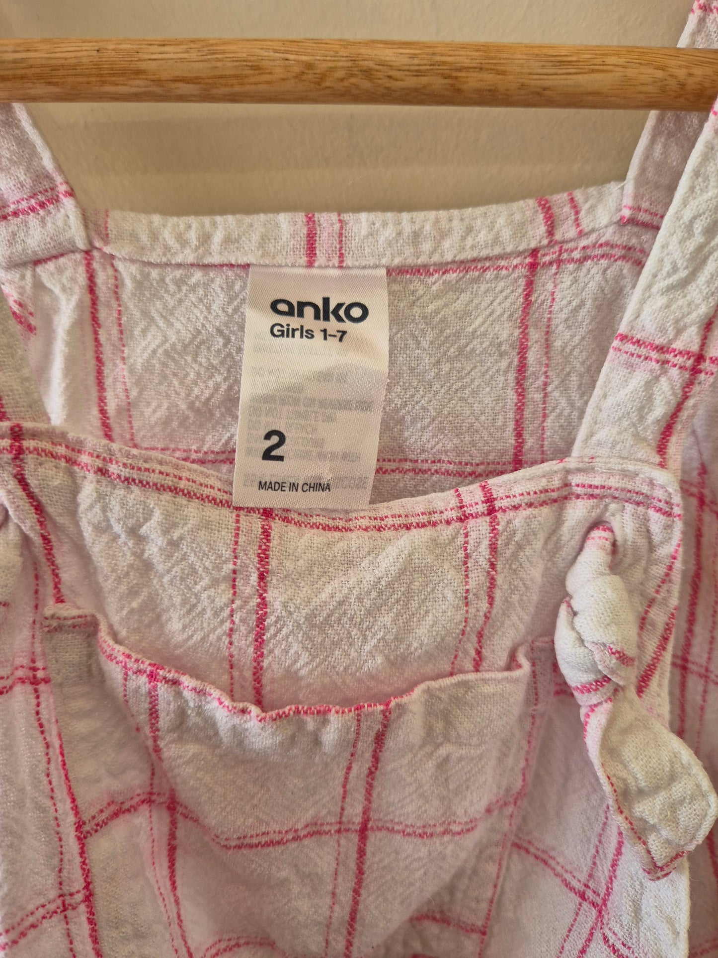 Anko Linen Overalls Size 2