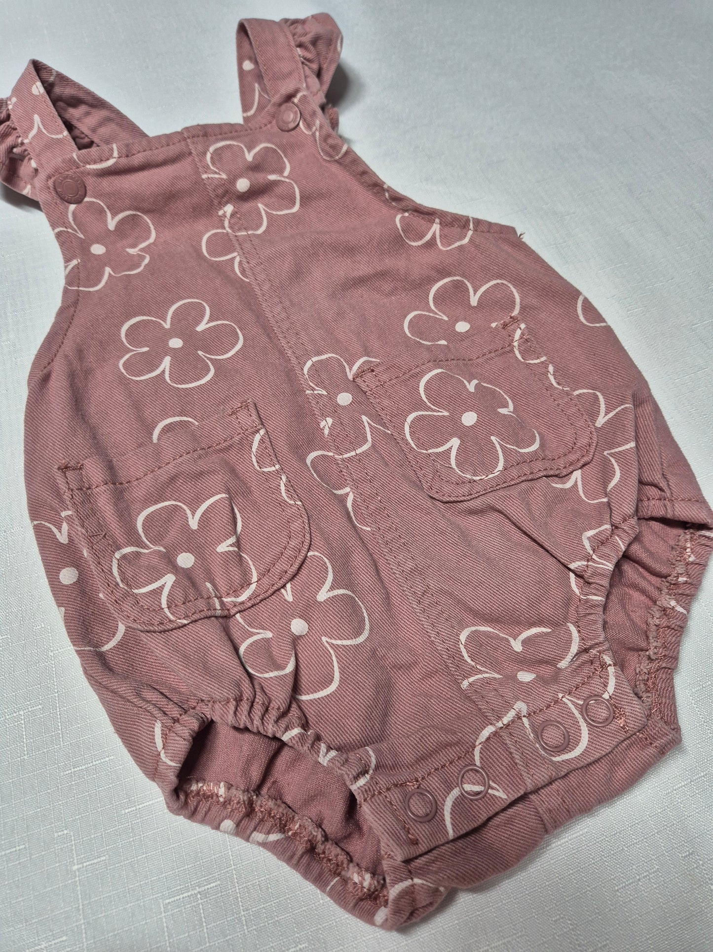 Baby Berry Overalls - Size 0