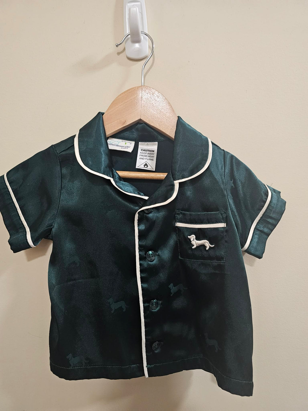 Peter Alexander Satin PJ Outfit Set Size 0
