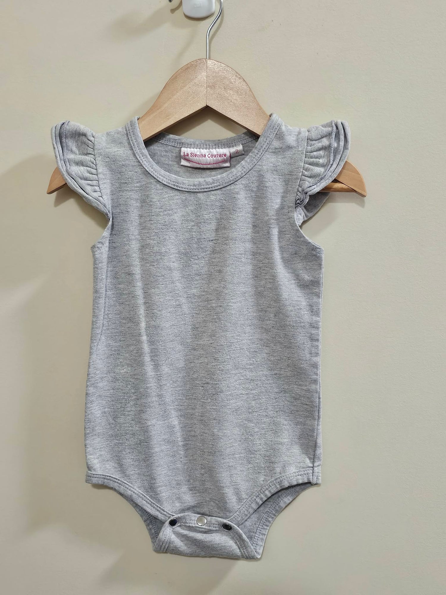 La Sienna Grey Bodysuit Size 2