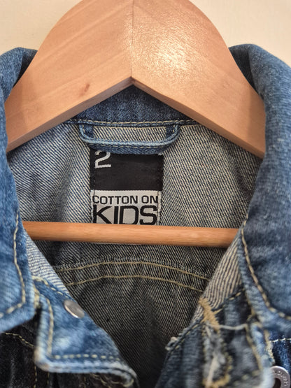 Cotton On Denim Jacket Size 2