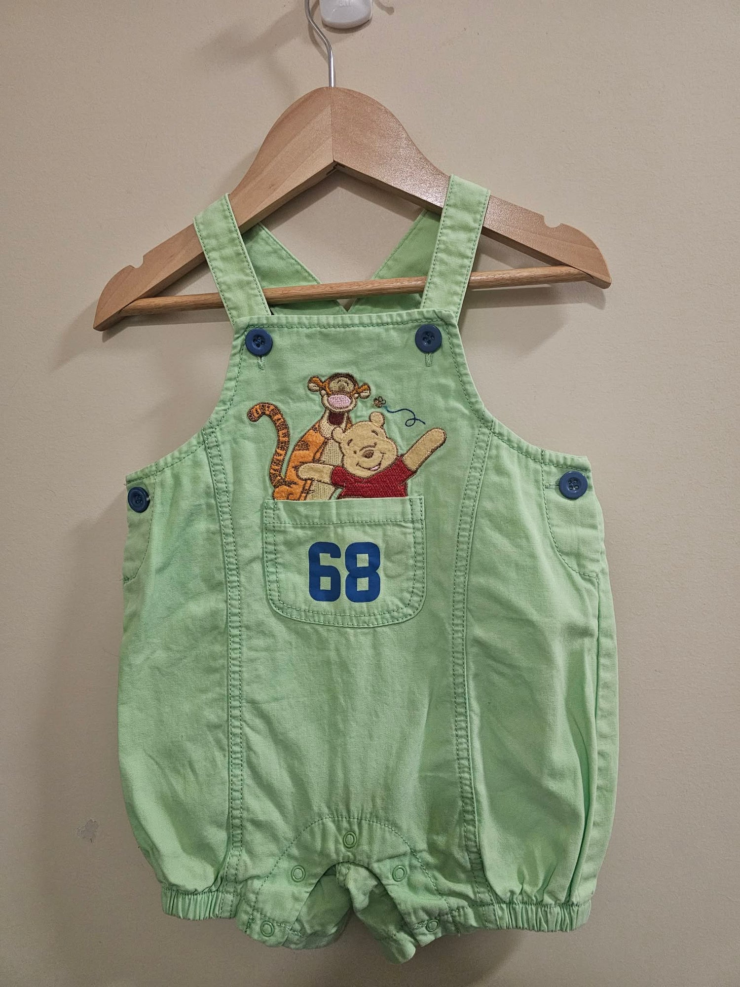 Winnie The Pooh Overalls Size 0