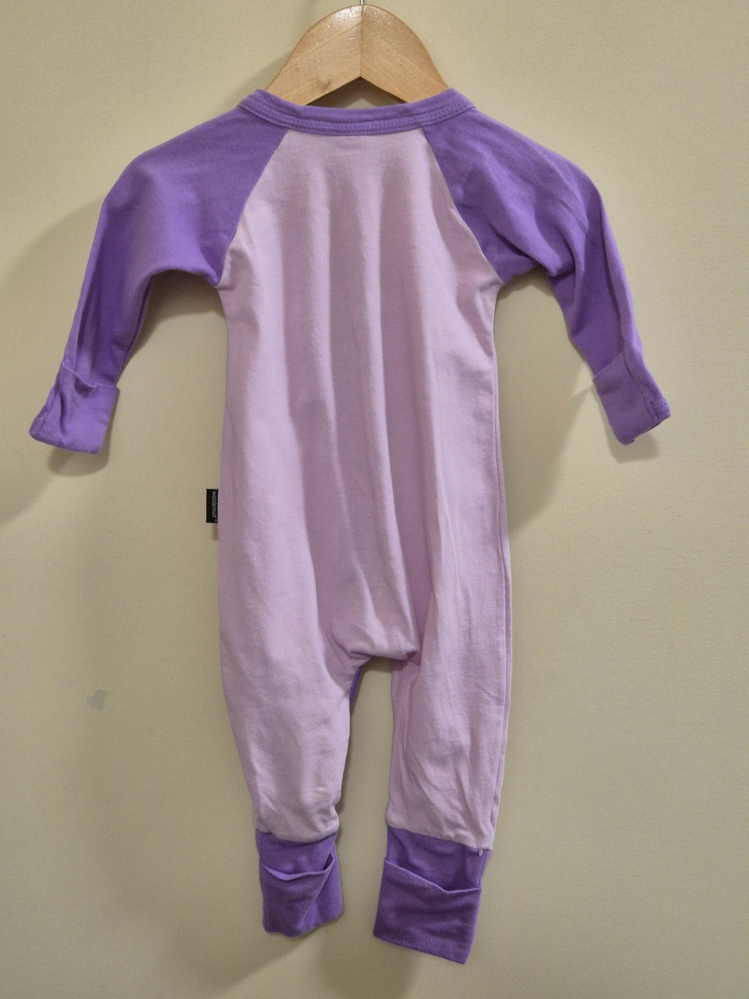 Bonds Purple Colour Block Wondersuit Size 000