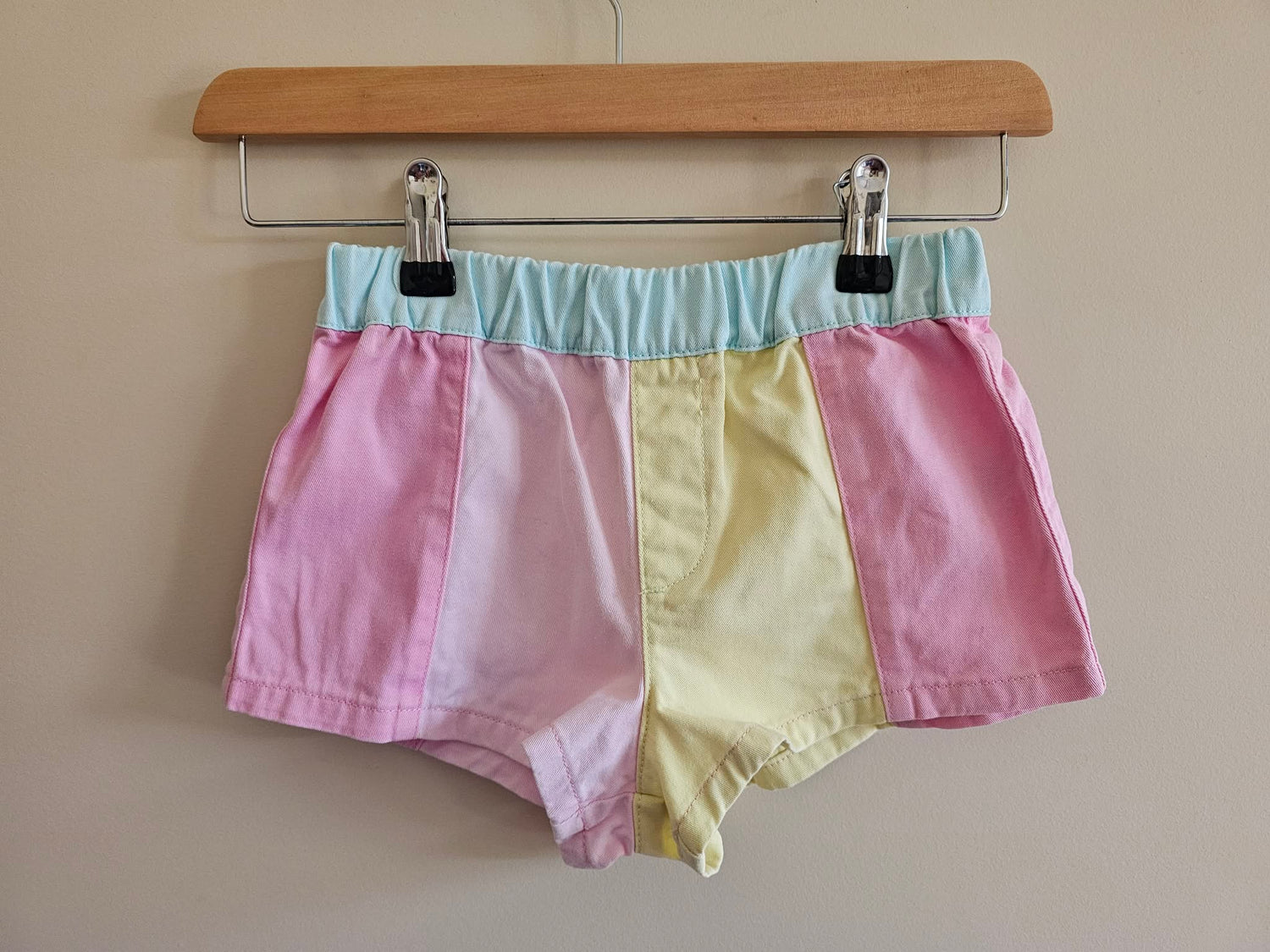 Seed Heritage Pastel Colour Block Shorts Size 5
