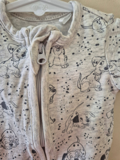 101 Dalmatian Onesie - Size 0000