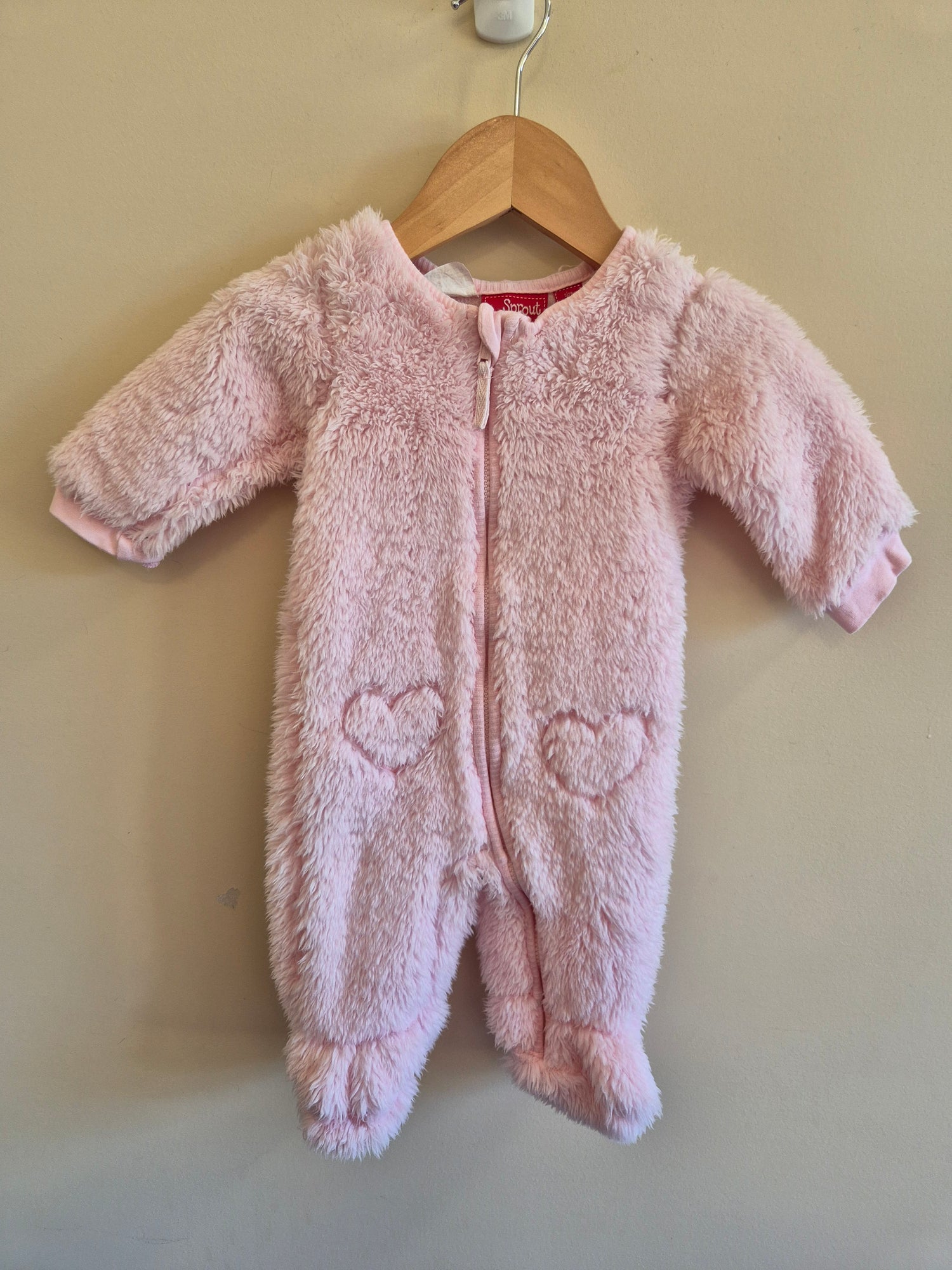 Sprout Fleeced Onesie Size 000