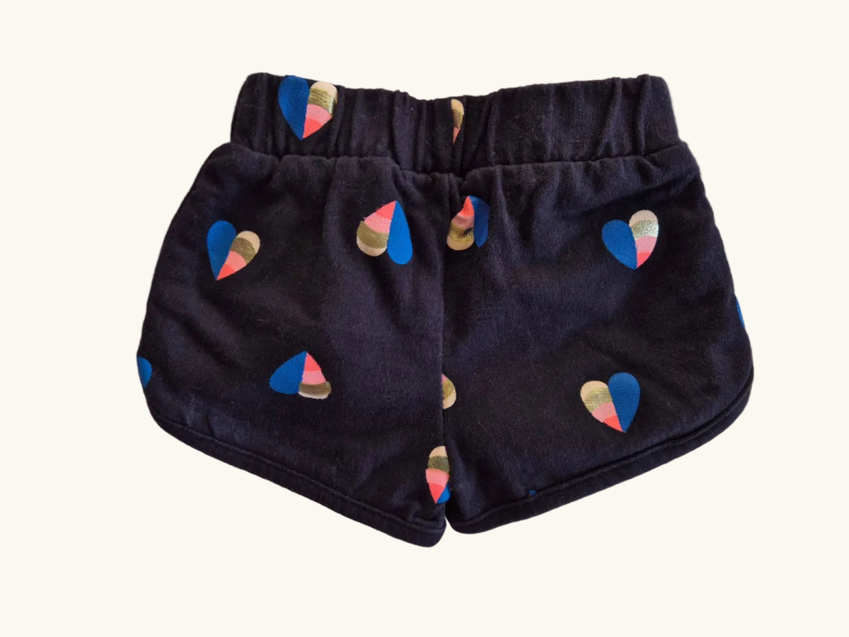 Cotton On Love Heart Shorts Size 000