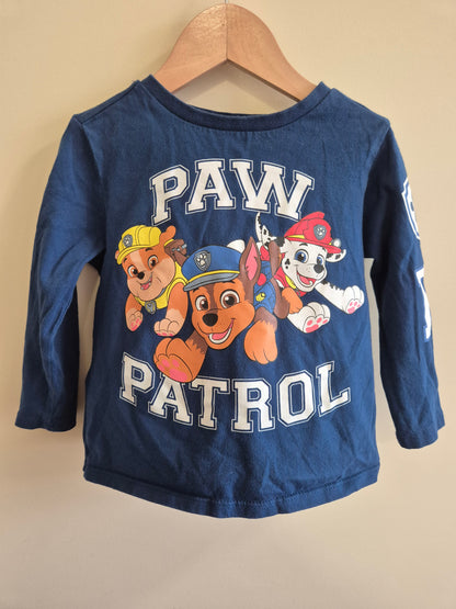 Paw Patrol Outfit Set Size 2-3