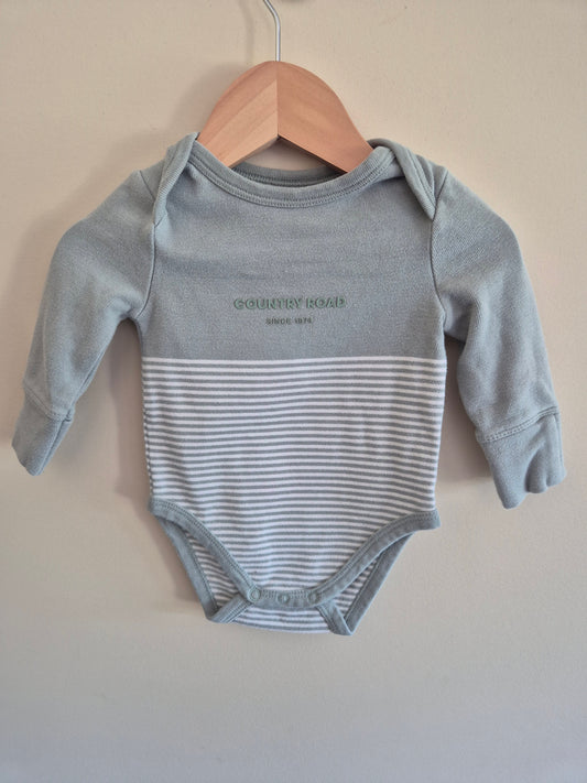 Country Road Sage Bodysuit Size 000