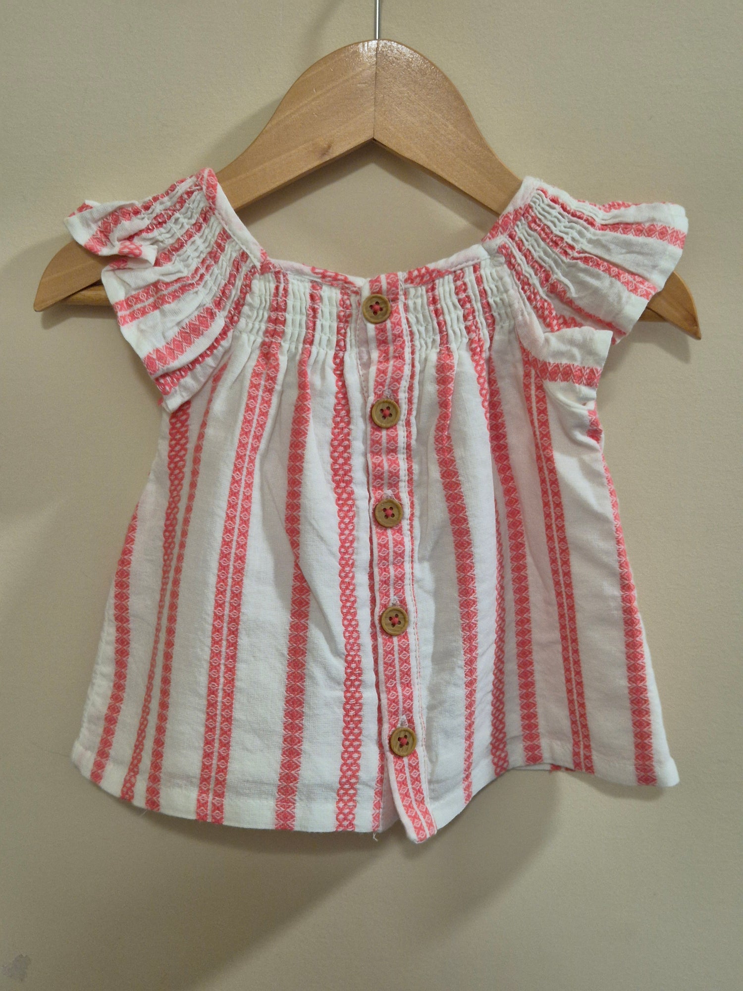 Jack & Milly Striped Flowy Shirt Size 000