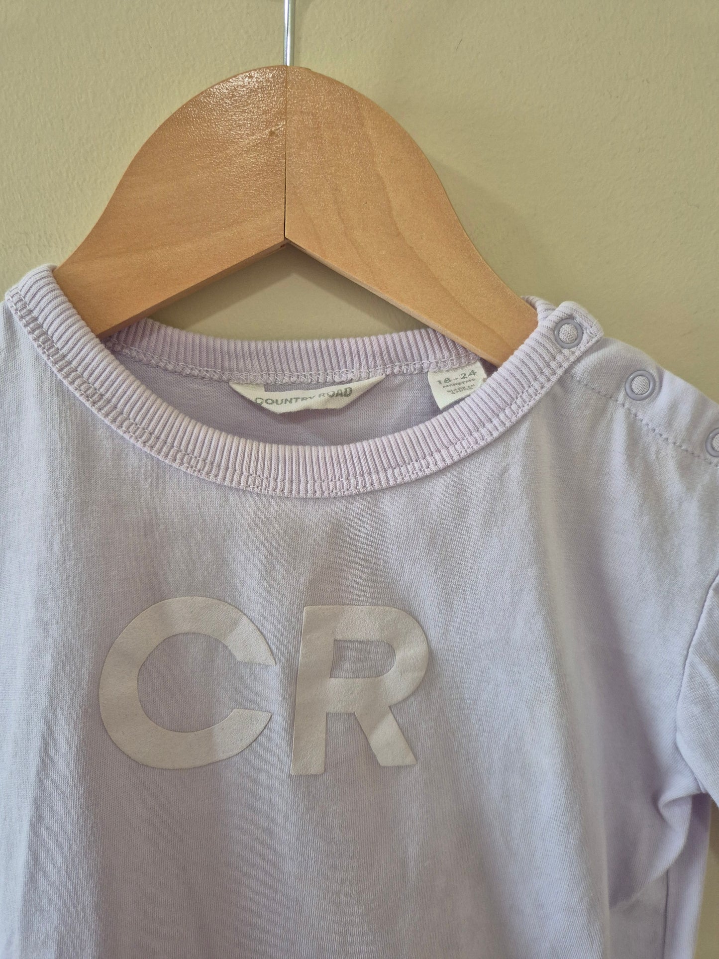 Country Road Lilac Shirt Size 2