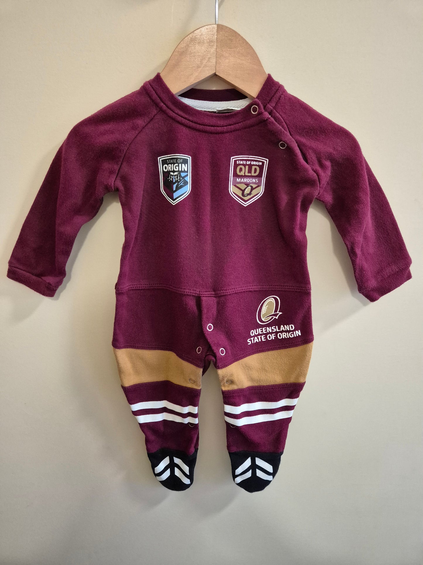 State Of Origin Onesie Size 000