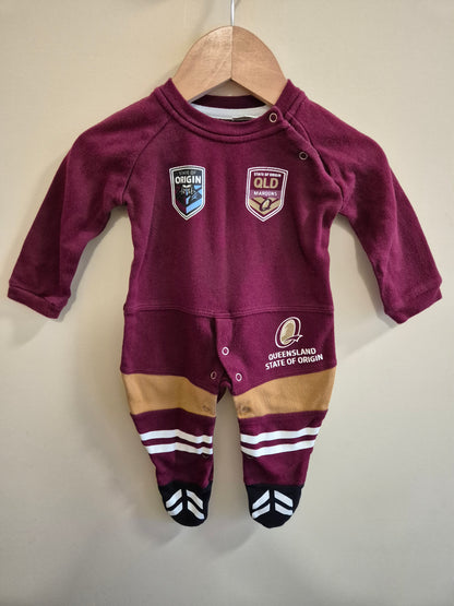 State Of Origin Onesie Size 000