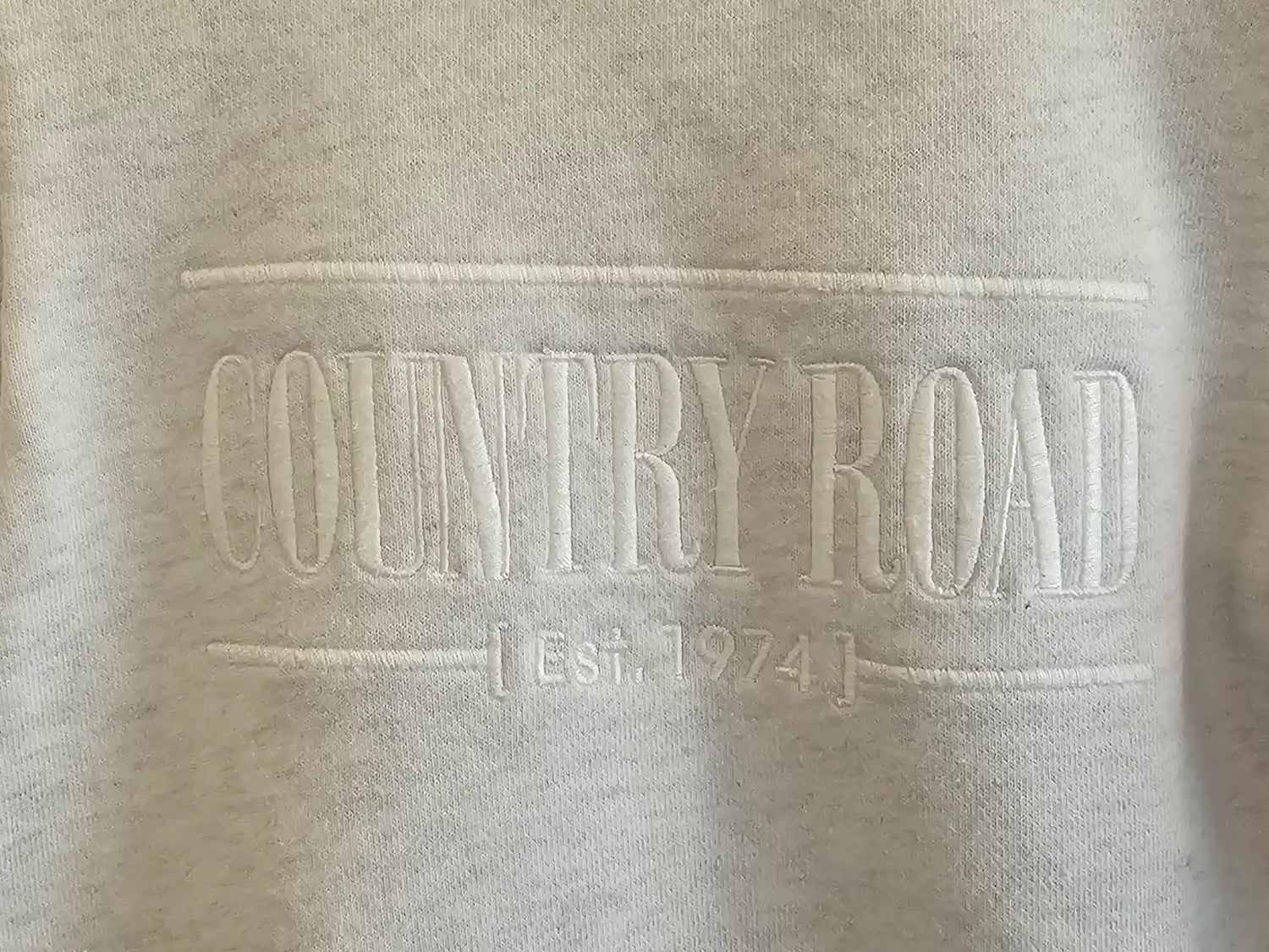 Country Road Grey Crewneck Jumper Size 1