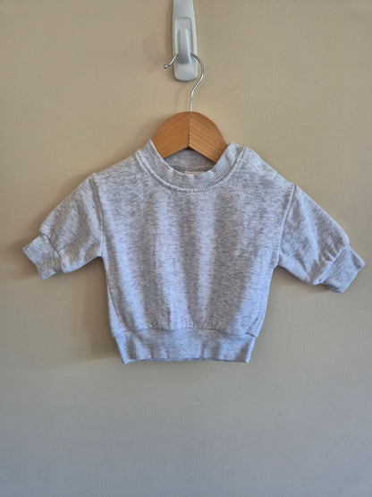 Baby Berry Grey Jumper Size 000