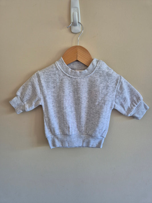 Baby Berry Grey Jumper Size 000