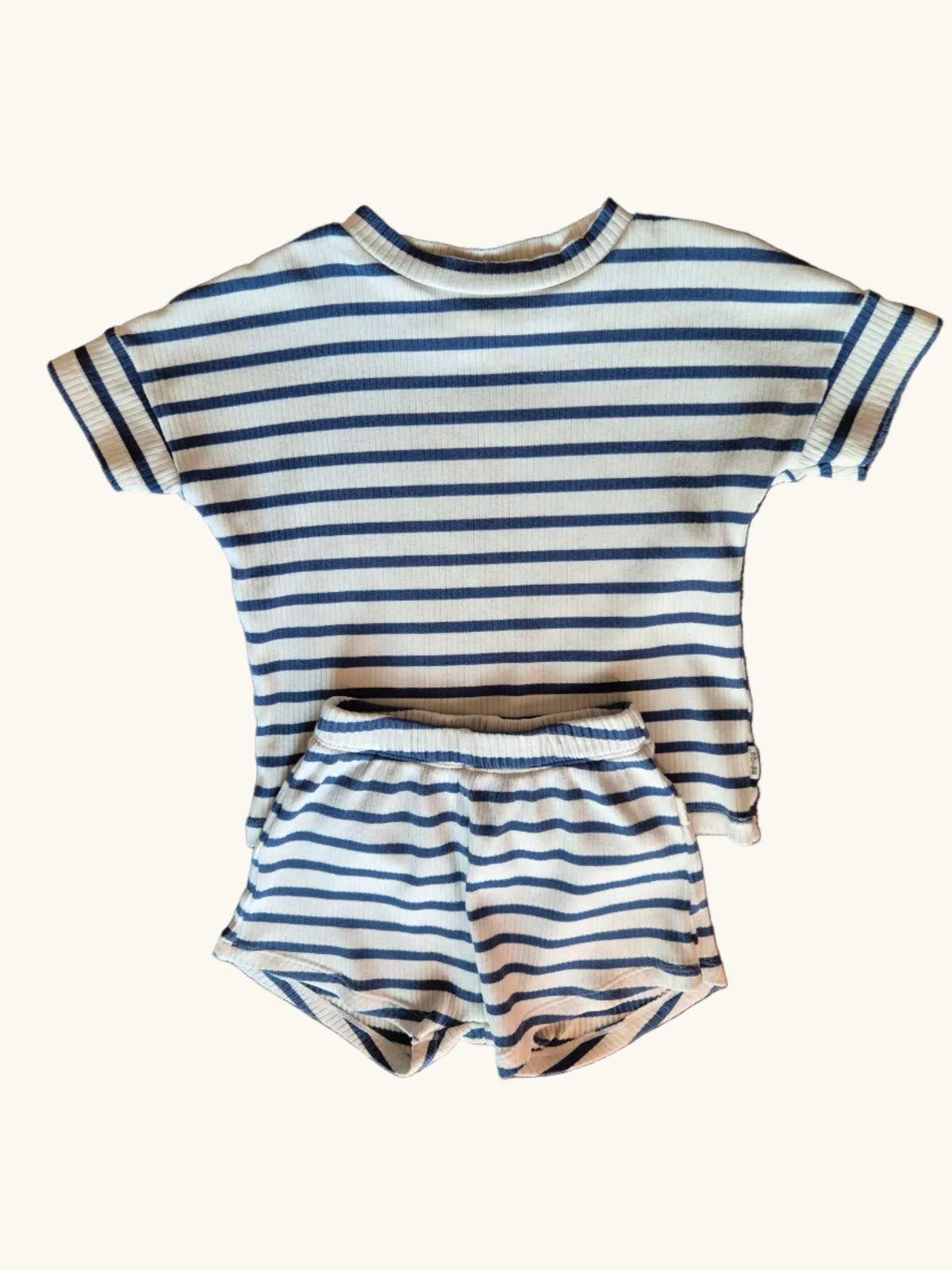Bonds Ribbed Striped Outfit Set Size 1