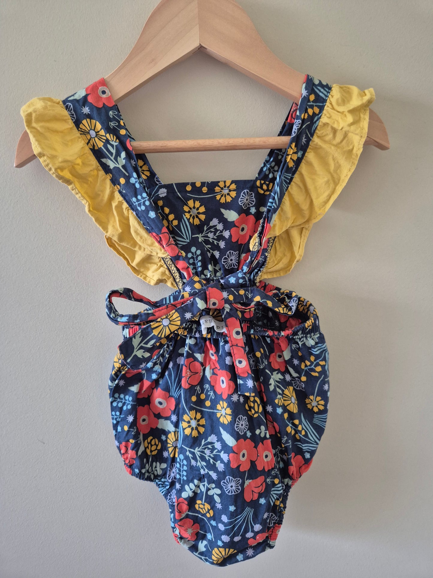 Kids Baby Frill Overalls - 0-6 months