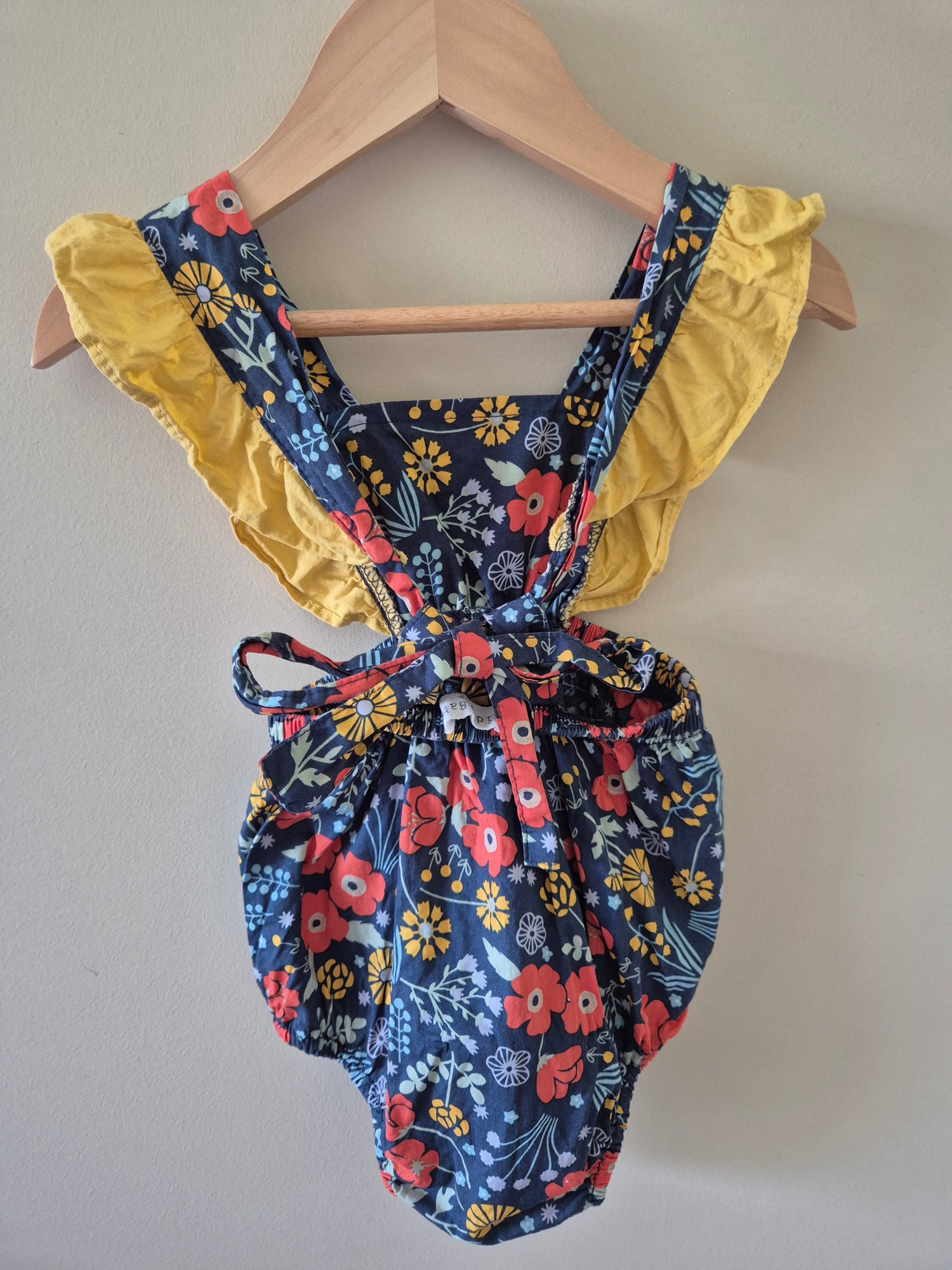 Kids Baby Frill Overalls - 0-6 months
