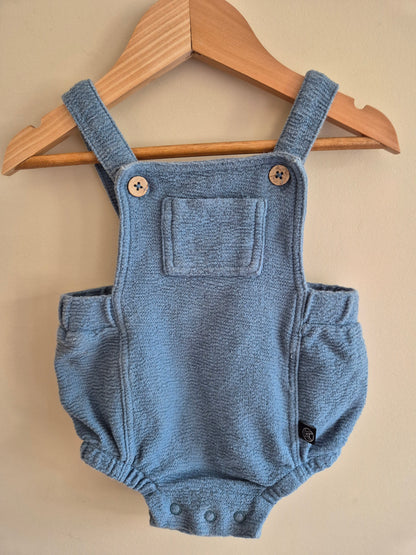Kidding Around Blue Bubble Overalls Size 00