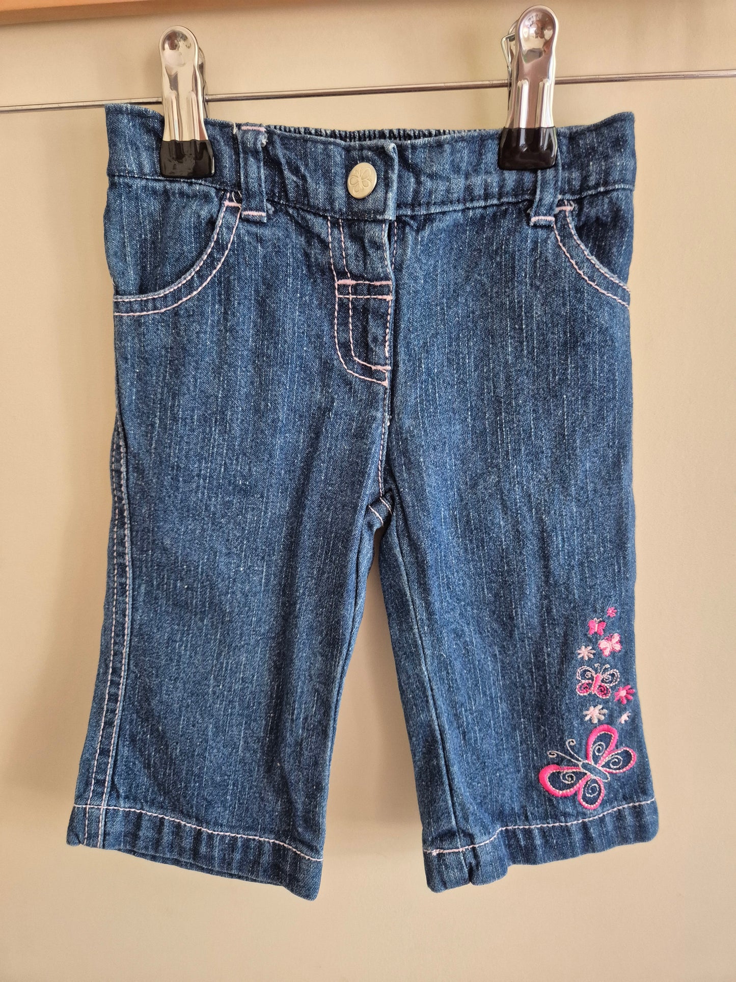 Vintage Target Butterfly Jeans Size 00