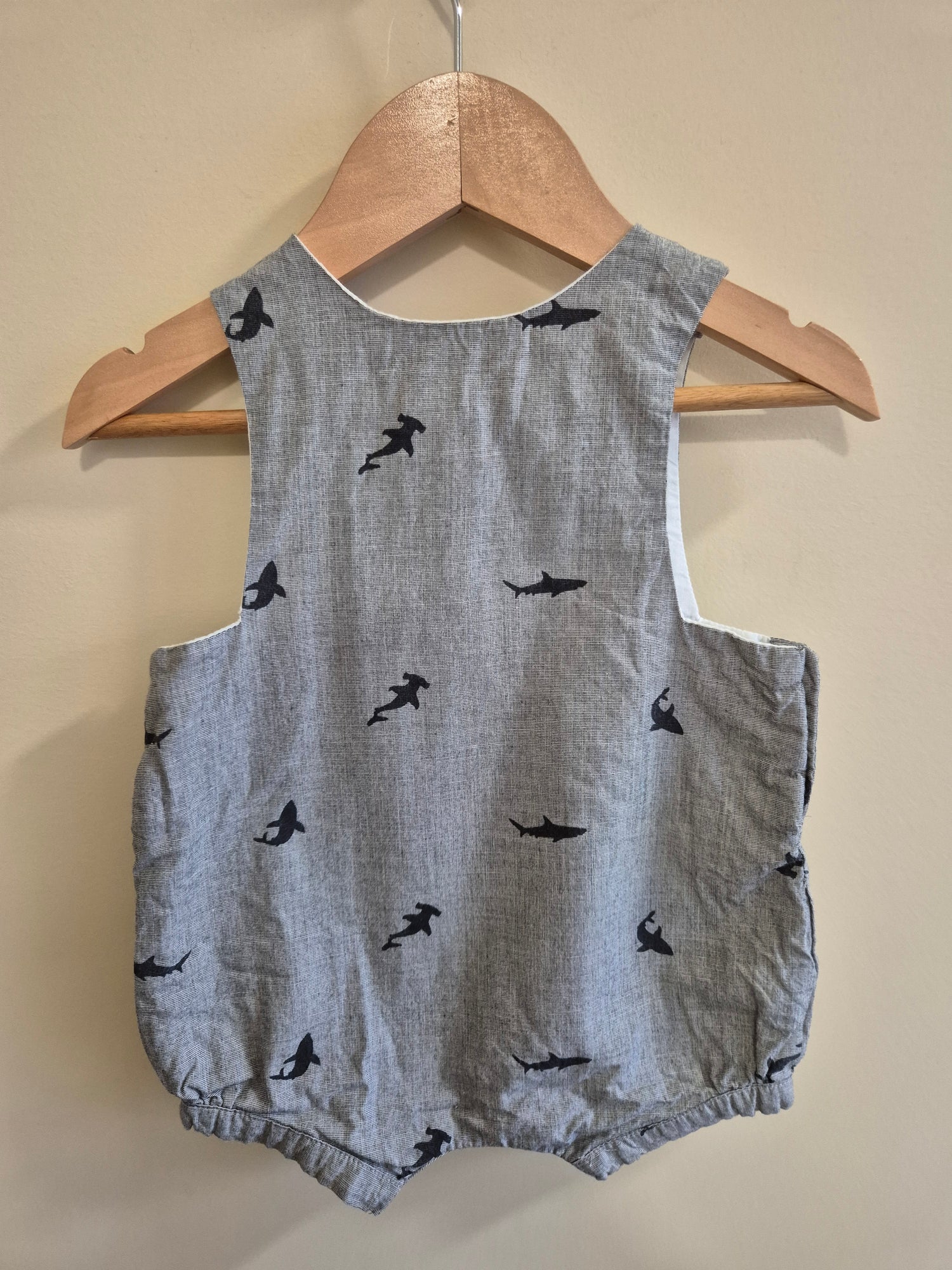 Tommy Bahama Shark Overalls Size 00